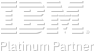 Logo IBM - platynowego partnera Incube